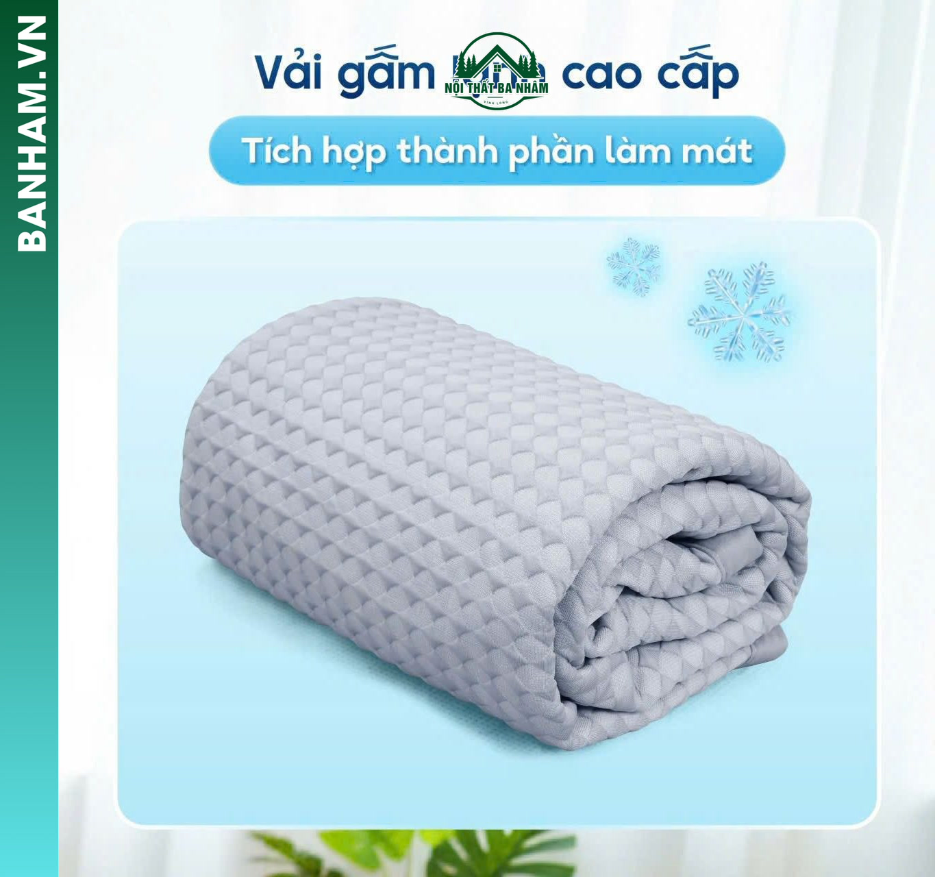 Chọn chất liệu áo nệm cao cấp, thoáng mát