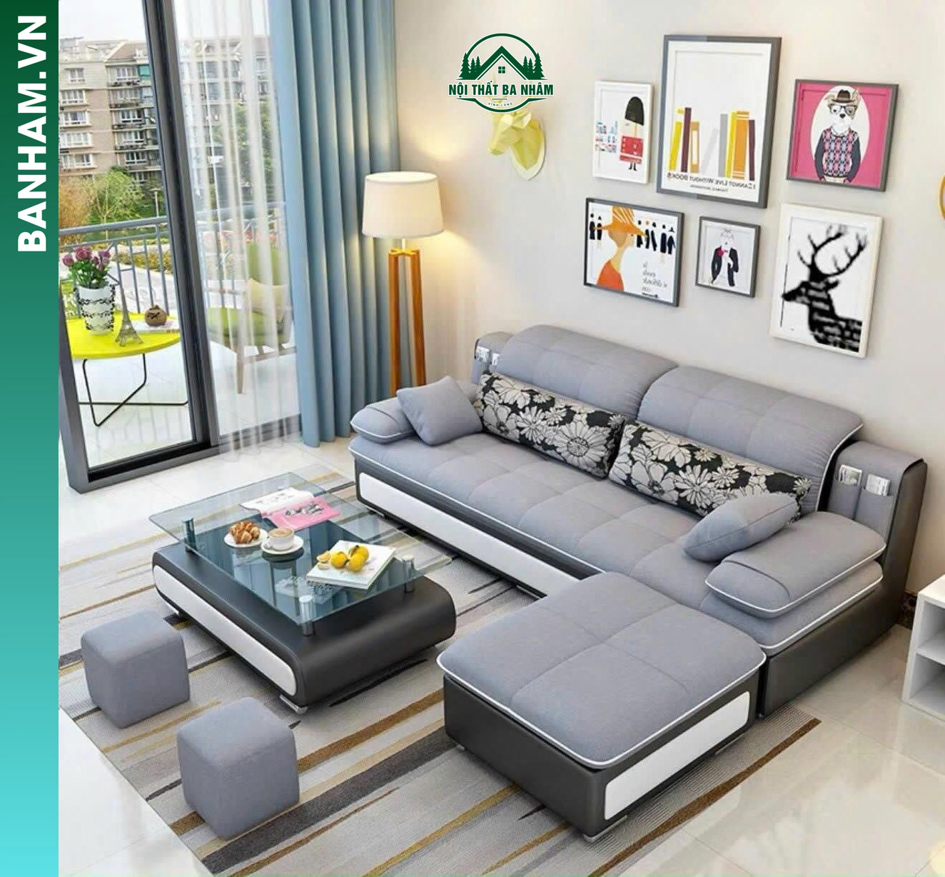 Chọn kích thước sofa phù hợp diện tích phòng