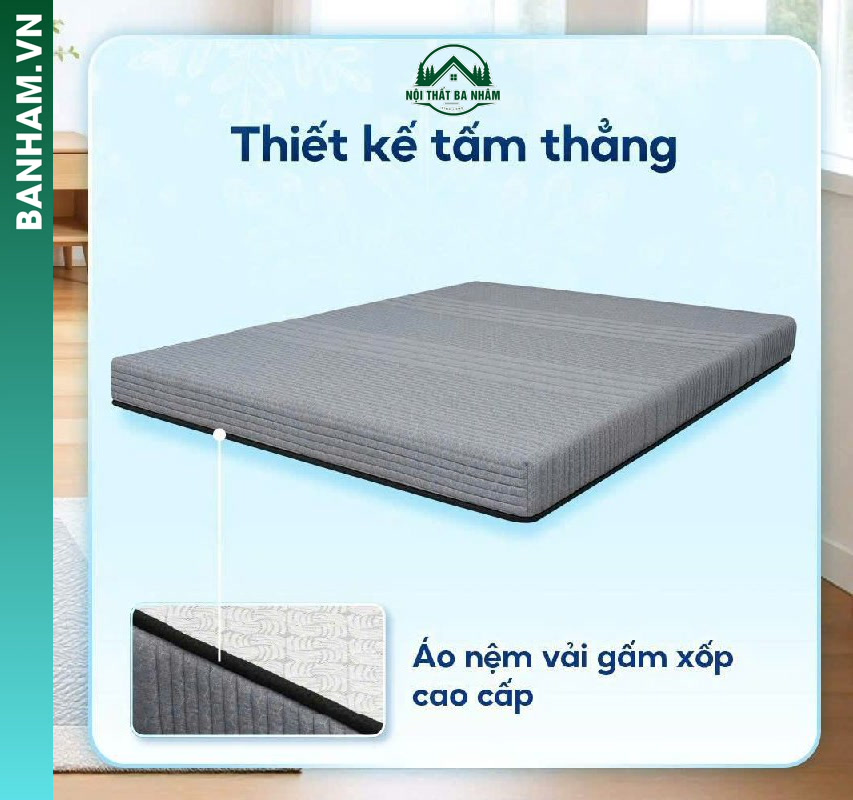 Chọn thiết kế nệm phù hợp nhu cầu sử dụng