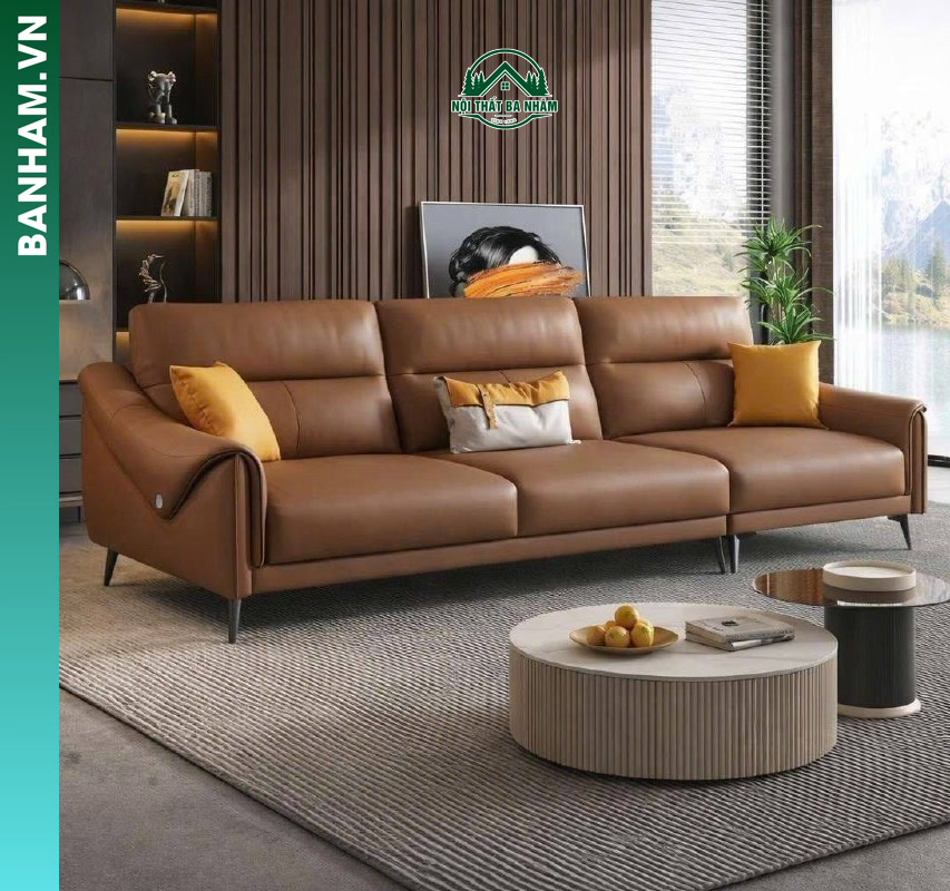 Không gian phù hợp Sofa Nâu Caramel
