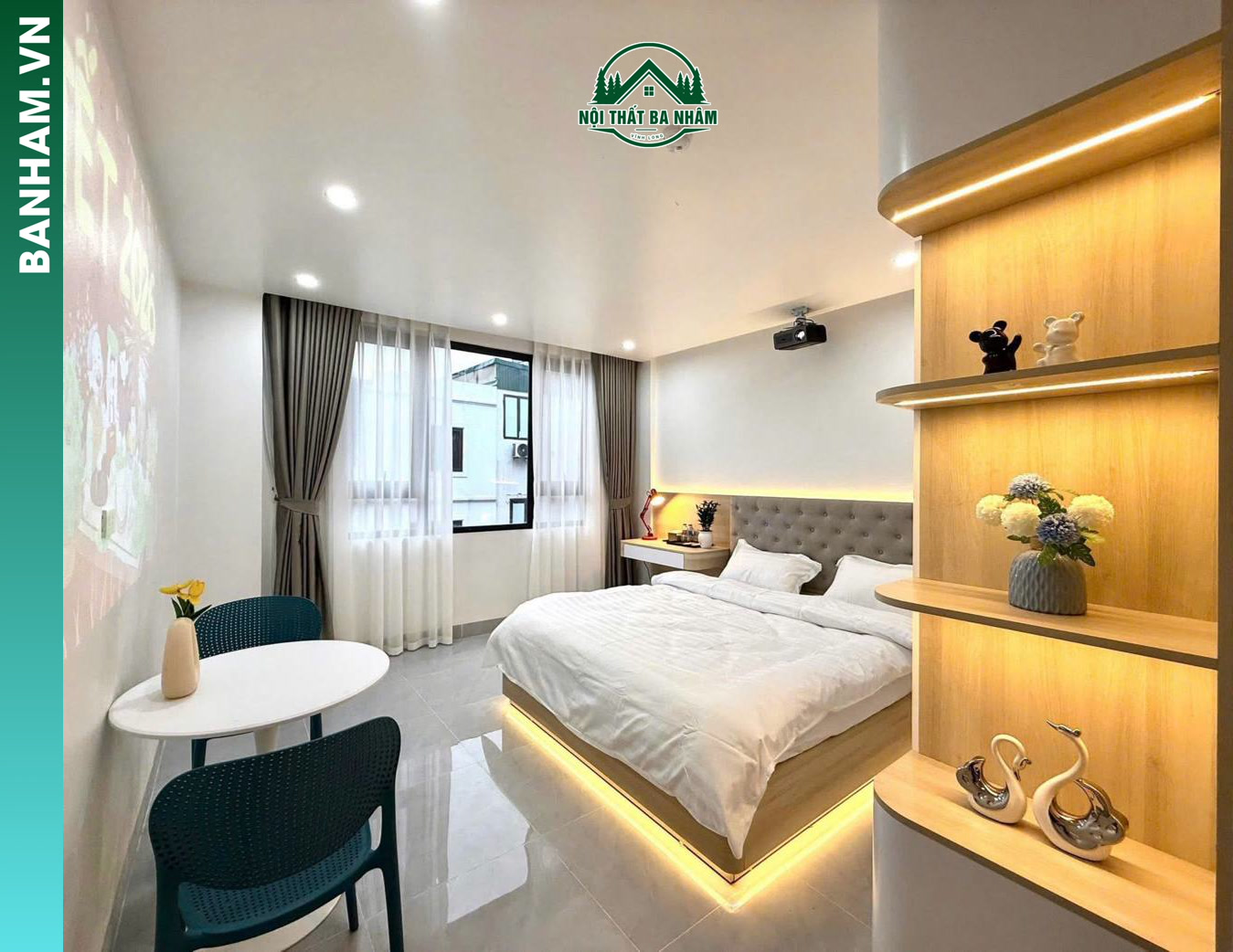 Lựa Chọn thiết kế phù hợp với diện tích phòng