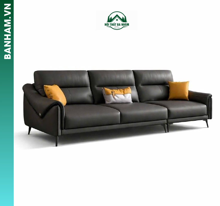 Mẫu Sofa Đen trầm cá tính và khác biệt