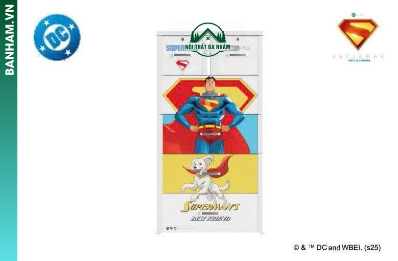 Tủ Nhựa Superman