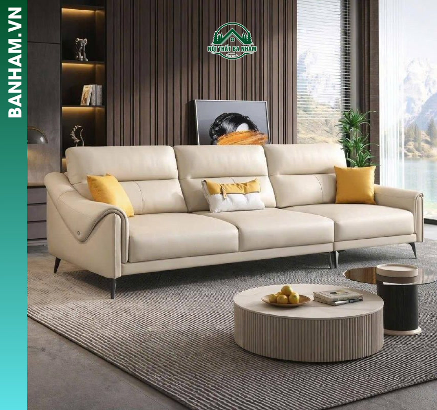 Ứng dụng Sử dụng Sofa màu Kem be