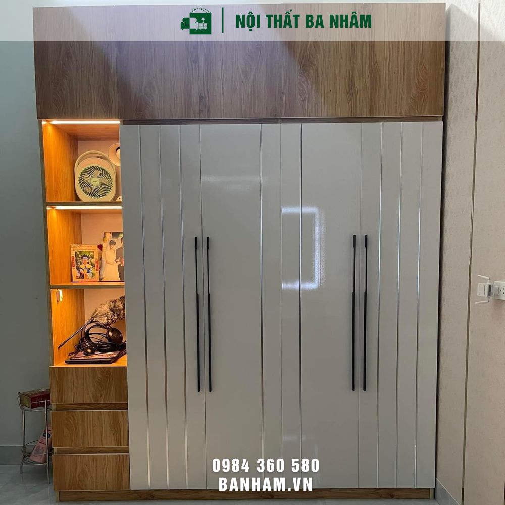 Tủ quần áo nhựa cánh mở 2 tầng - Giồng Trôm Hình ảnh Tủ quần áo nhựa cánh mở 2 tầng - Giồng Trôm - Sản phẩm nội thất Inoithat
