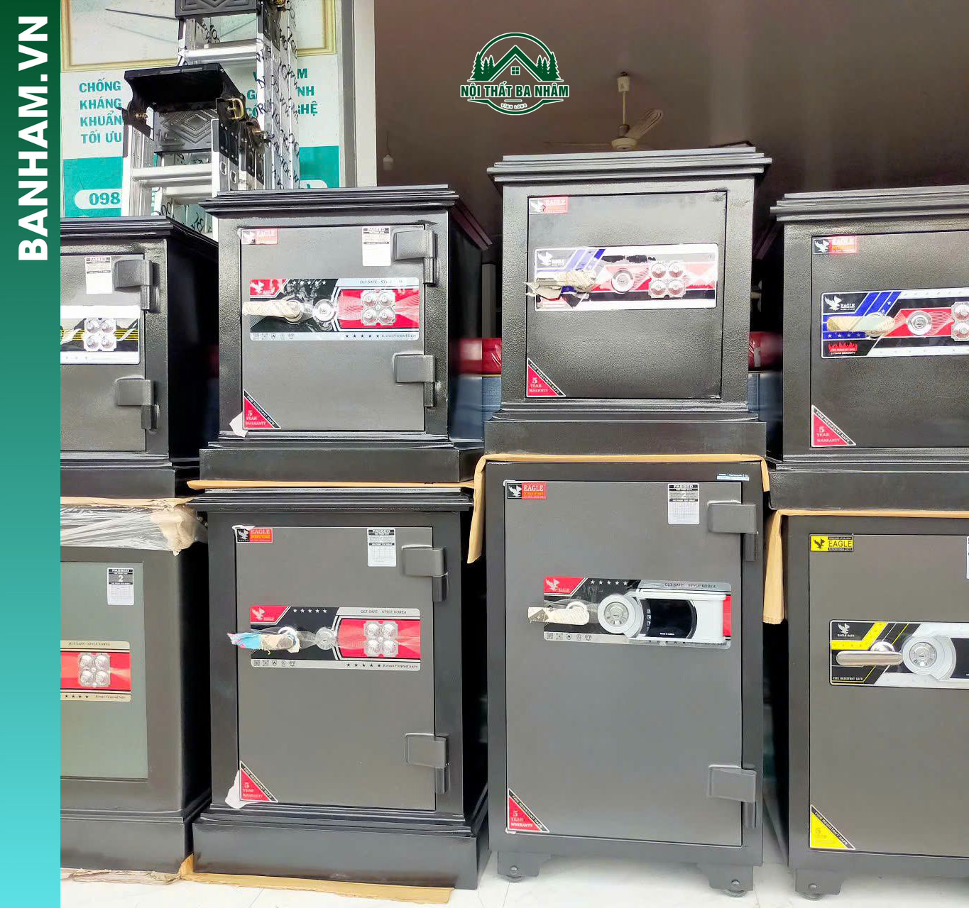 Két sắt Eagle khóa cơ – khóa số