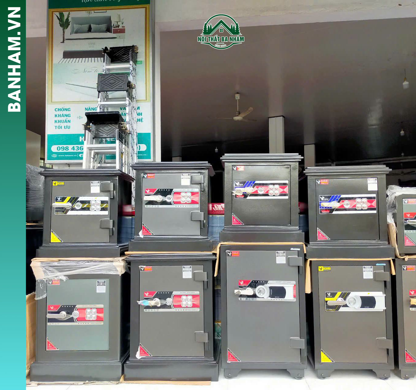 Két sắt Eagle đa dạng mẫu mã