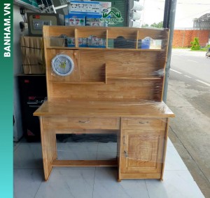 Bàn học – bàn làm việc gỗ tự nhiên