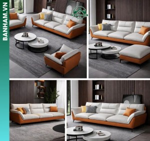 Bộ Sofa băng gỗ sồi 1m8 Bến Tre