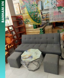 Bộ sofa giường băng kèm bàn trà hiện đại Bến Tre