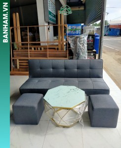Bộ sofa giường băng kèm bàn trà hiện đại Bến Tre