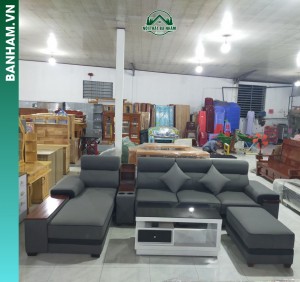 Bộ sofa góc chữ L kèm bàn trà hiện đại Bến Tre