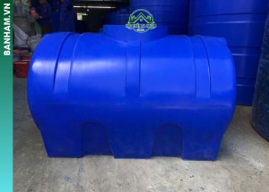 Bồn nhựa nằm 1000L Hoa Sen Bến Tre