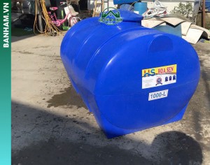 Bồn nhựa nằm 1000L Hoa Sen Bến Tre