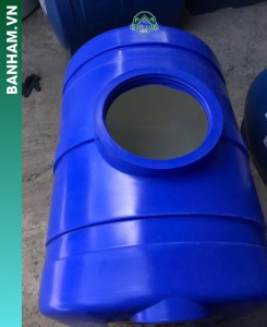 Bồn nhựa ngang 1000L Hoa Sen Bến Tre