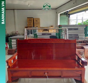 Ghế trường kỷ gỗ tự nhiên