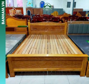 Giường gỗ sồi Vĩnh Long
