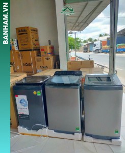 Máy giặt cửa trên Aqua & Toshiba lồng đứng