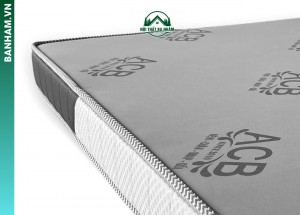 Nệm cao su non kháng khuẩn màu xám Bến Tre