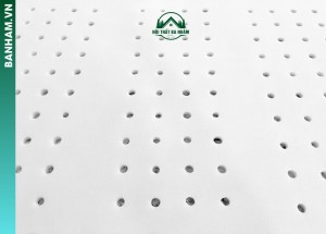 Nệm cao su non kháng khuẩn màu xám Bến Tre