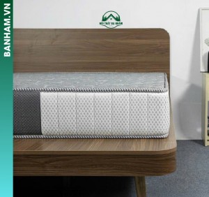 Nệm cao su tổng hợp họa tiết xám Bến Tre