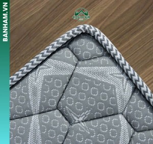 Nệm cao su tổng hợp họa tiết xám Bến Tre
