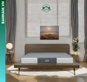 Nệm cao su tổng hợp họa tiết xám Bến Tre