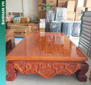 Ni quăng gỗ tự nhiên chạm khắc