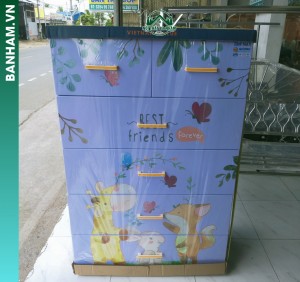 Tủ nhựa Deli MAX QUI PHUC 5 tầng Bến Tre