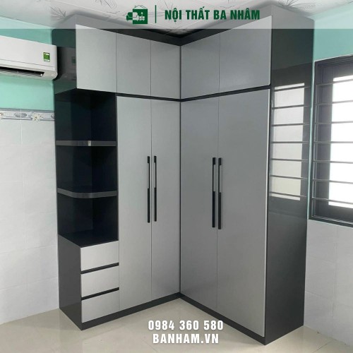 Tủ quần áo nhựa Ecoplast cánh mở - Giồng Trôm