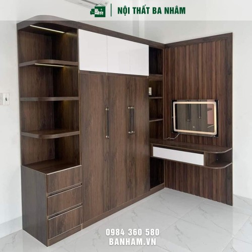 Tủ quần áo nhựa cánh lùa - Mỏ Cày Bắc