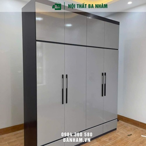 Tủ quần áo nhựa Ecoplast 2 cánh mở - Châu Thành